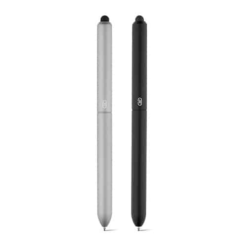 Stylo à bille en aluminium avec pointe tactile