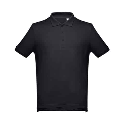 THC ADAM II. Polo à manches courtes en coton pour hommes