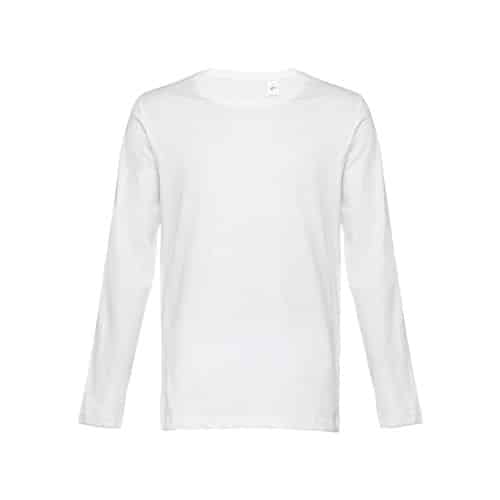 THC BUCHAREST WH. T-shirt en coton à manches longues pour hommes
