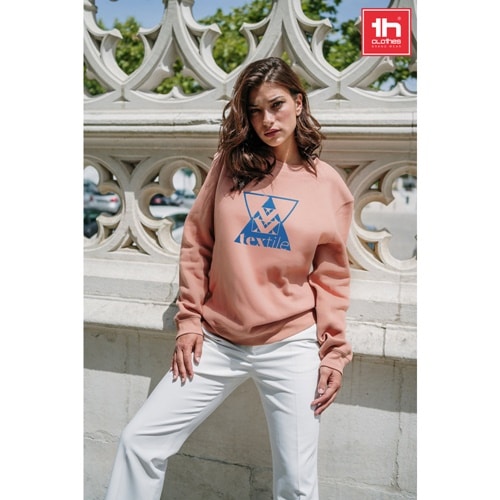 THC DELTA. Sweat unisexe en coton et polyester