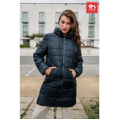 THC BRUSSELS. Veste parka unisexe rembourrée