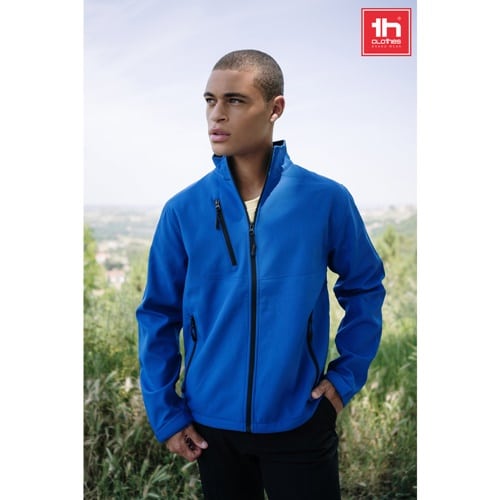 THC EANES. Veste softshell (unisexe) en polyester et élasthanne
