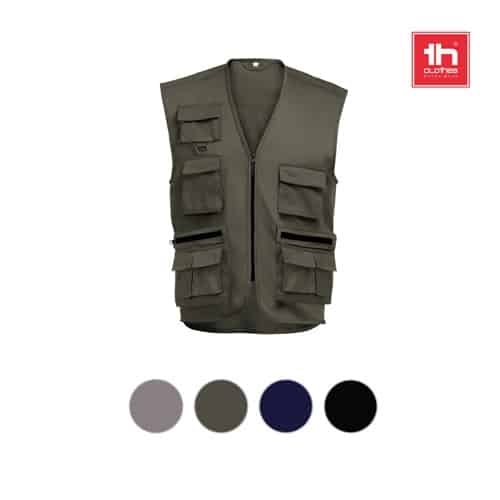 THC PIXEL 3XL. Gilet avec plusieurs poches