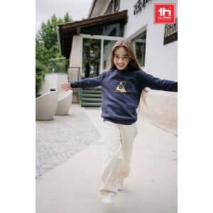 THC DELTA KIDS. Sweat-shirt pour enfants en coton et polyester recyclés
