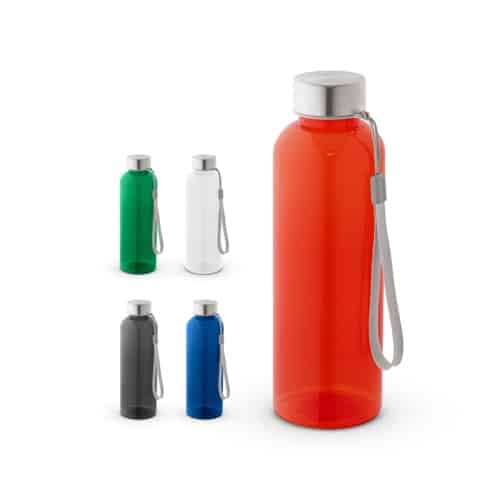 ENDERS M. Bouteille PET recyclé (100% rPET) translucide, finition brillante 600 mL