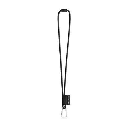 Lanière SET NAUTIC Longue (Ø 7 mm) avec mousqueton en forme de D de 55 mm et fermoir de sécurité Ø 7 mm