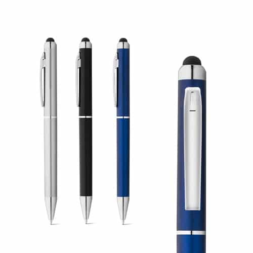 ESLA. Stylo à bille en ABS avec finition métallique