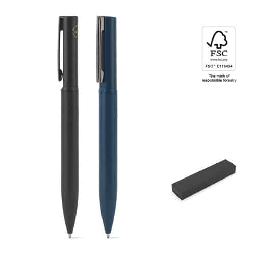 ELSIE. Stylo à bille élégant en métal (60% recyclé)