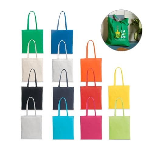 CAIRO. Sac en coton recyclé (70%) et polyester (30% rPET) (180 g/m²)