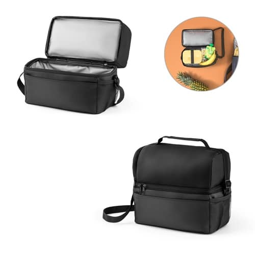 ZIPPERS COOLER. Sac thermique 8&rsquo;5L en 300D et 840D Jacquard