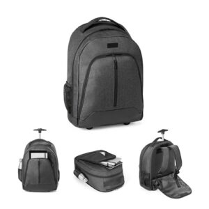 EINDHOVEN. Sac à dos trolley pour ordinateur portable 15'6'' en polyester 600D