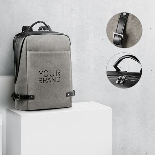 DIVERGENT BACKPACK II. Sac à dos pour ordinateur portable jusqu&rsquo;à 15.6 » en tissu et PU