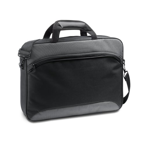SANTANA. Sacoche pour ordinateur portable 15&rsquo;6 » en polyester 600D 2Tone er 300D