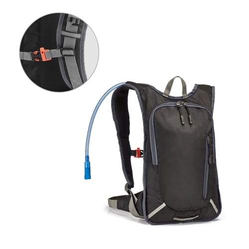 MOUNTI. Sac à dos de sport 420D avec réservoir d&rsquo;eau 2 L