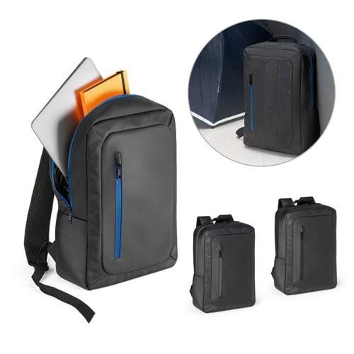 OSASCO. Sac à dos pour ordinateur portable 15 » en polyester recyclé 600D haute densité