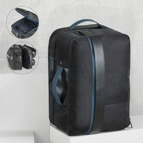 DYNAMIC BACKPACK I. Sac à dos 2 en 1 pour ordinateur portable 15.6 » en polyester 1680D et nylon