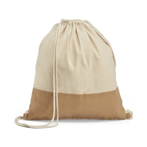 SABLON. Sac type sac-à-dos 100% coton (160 g/m²)