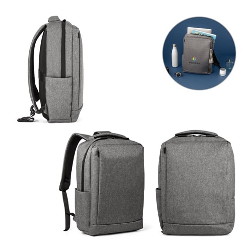 BOLOGNA. Sac à dos ordinateur 15&rsquo;6&Prime; en polyester 300D