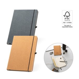 MATISSE. Bloc-notes A5 en cuir écoresponsable