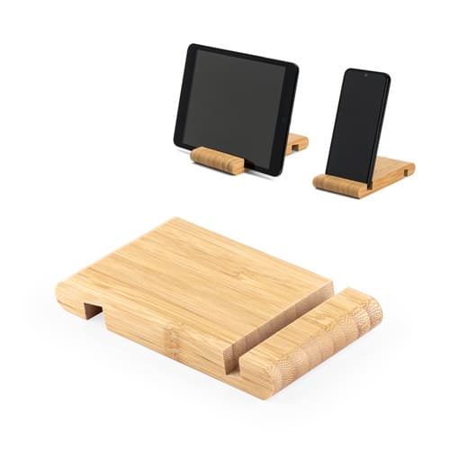 HABER. Support de téléphone portable en bambou