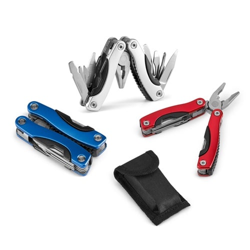 DUNITO. Mini pince multi-fonctions pliable en acier inoxydable et aluminium
