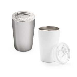 SLIDER. Verre de voyage pour sublimation 380mL en acier inox