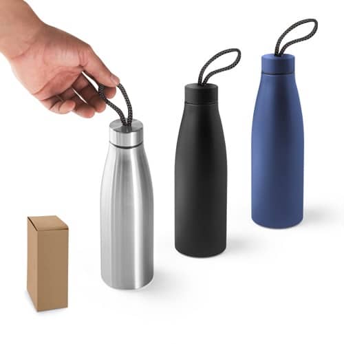 MORGAN. Bouteille en acier inoxydable recyclé à 90% (710 mL)