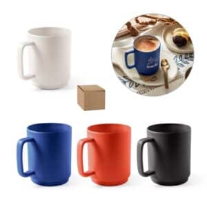 MIGHTY. Tasse en céramique avec corps cylindrique 330 mL