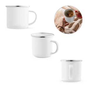 GOTZE SUB. Mug en inox émaillé pour sublimation 350 mL