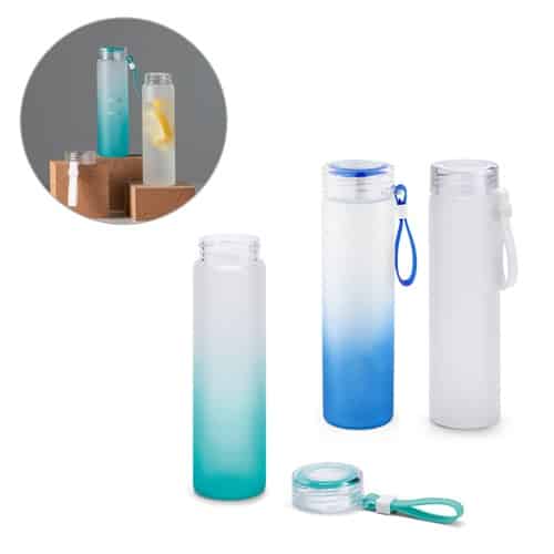 WILLIAMS. Bouteille en verre borosilicate et bouchon en AS 470 mL