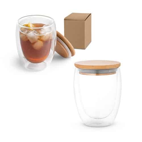 ECUADOR L. Tasse de voyage 350mL en verre borosilicate