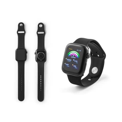 WILES. Smartwatch avec écran 1.85&Prime;, IPX4, autonomie de 3 jours et bracelet en silicone