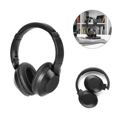 HENDRIX. Casque sans fil pliable avec 20h d&rsquo;autonomie en ABS recyclé (100 % rABS)