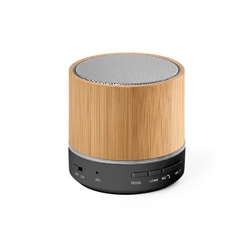 RE-GLASHOW. Haut-parleur portable 3W avec une autonomie de 4h30m sur ABS recyclé (100 % rABS)