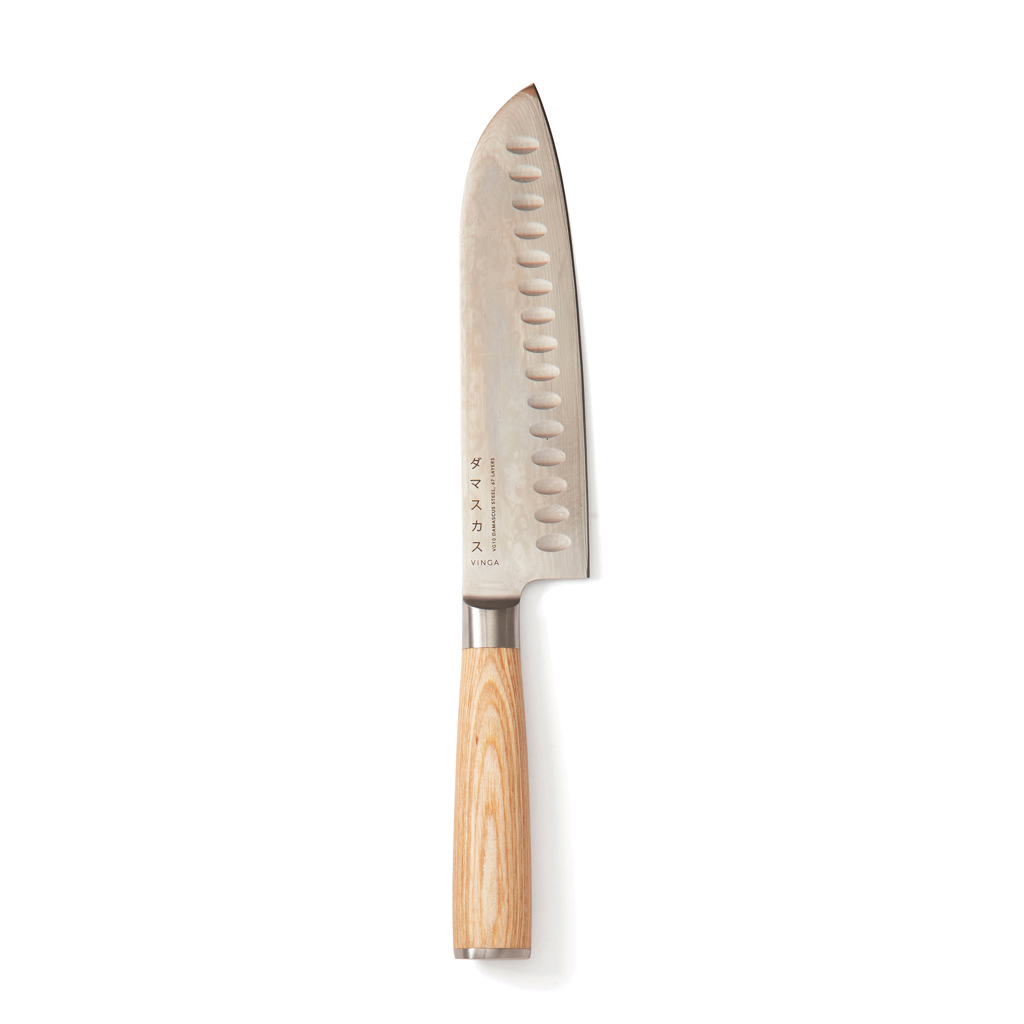 VINGA Couteau Santoku Hattasan Damascus