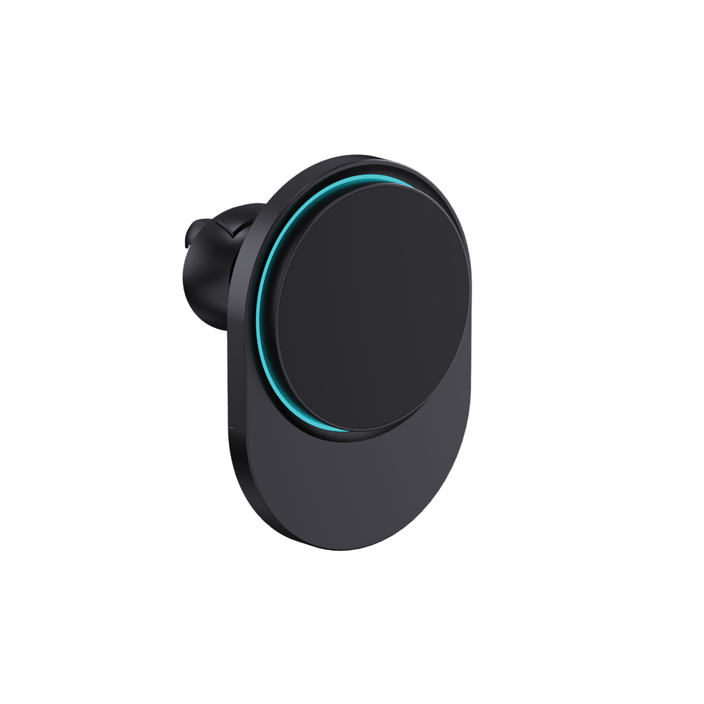 Support magnetique à voiture 15W en plastique RCS PowerCruze