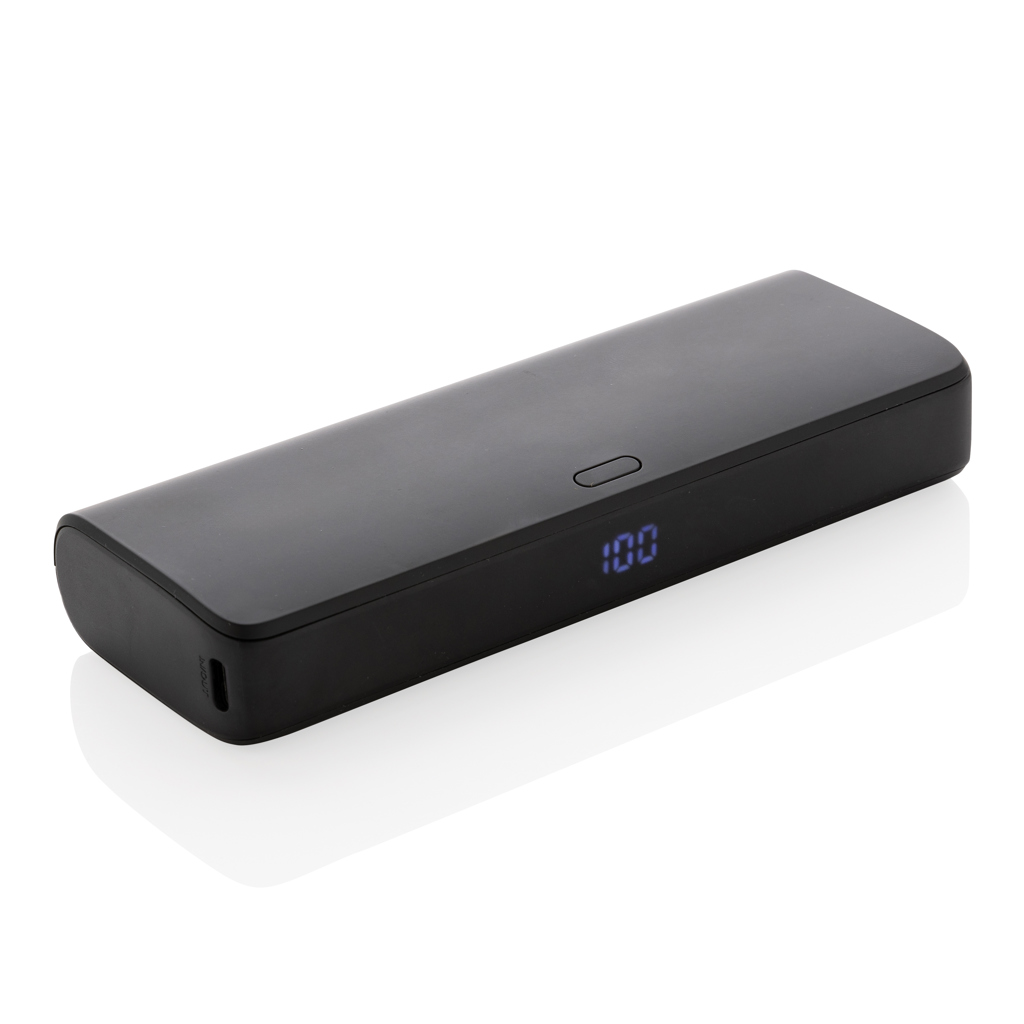 Powerbank 20000mAh charge rapide, plastique RCS, Flashcharge