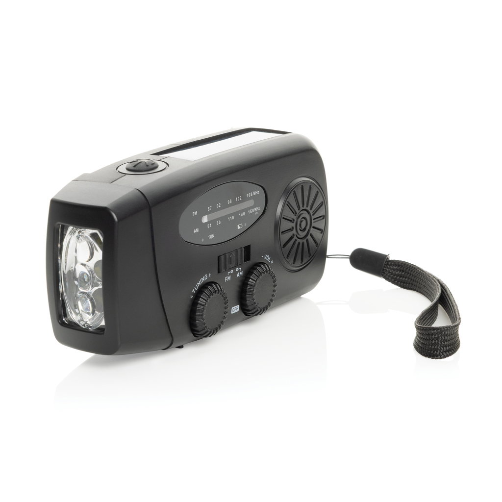 Radio d&rsquo;urgence en plastique recyclé RCS RescueWave