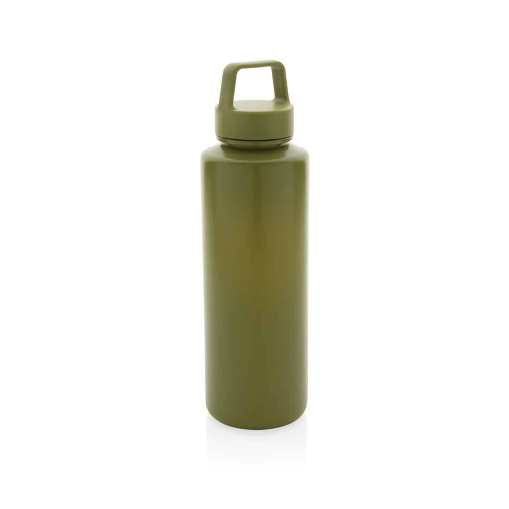 Bouteille 500ml en PP recyclé RCS et avec poignée