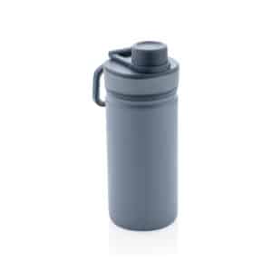 Bouteille isotherme en acier avec bouchon sport