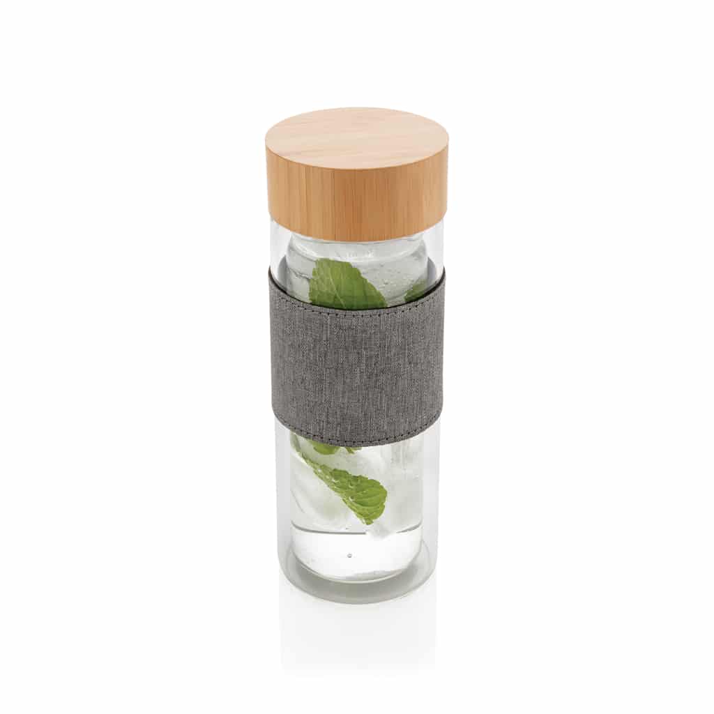 Bouteille à double paroi en verre Impact
