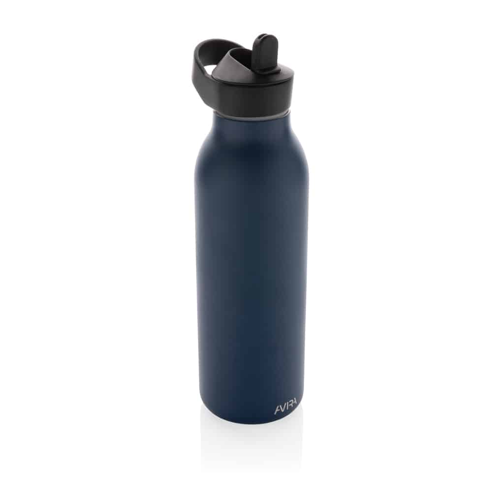 Bouteille d&rsquo;eau 500ml fliptop en acier RCS Avira Ara