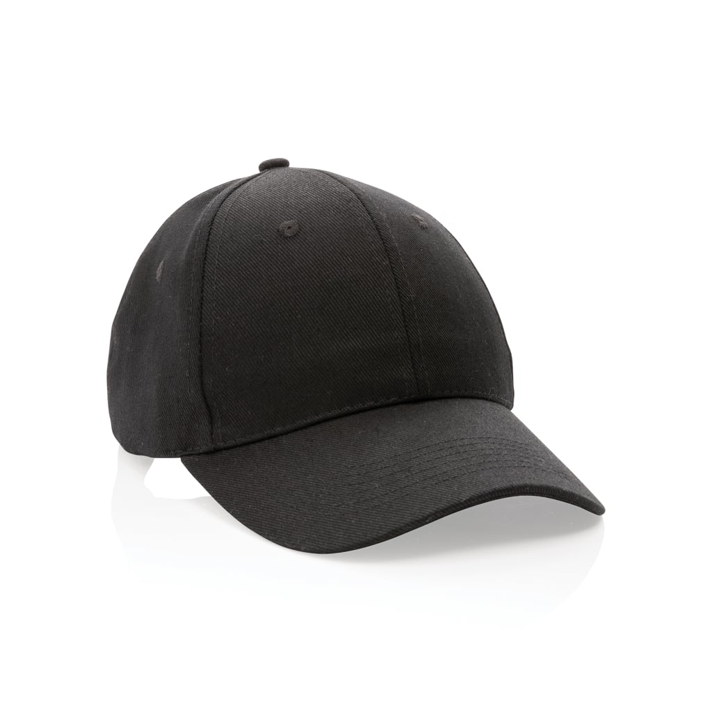 Casquette 6 panneaux en coton recyclé 280gr IMPACT