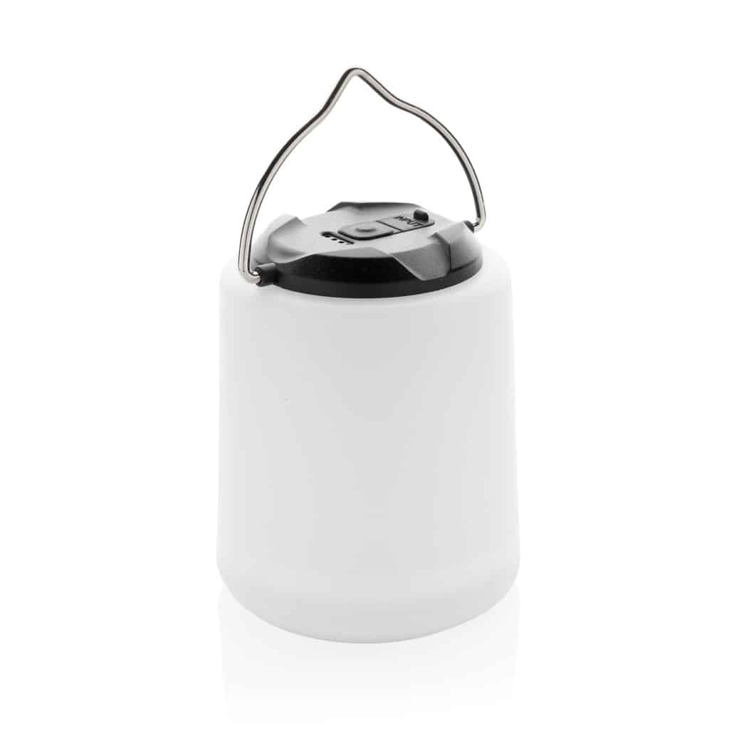 Lampe de table rechargeable en plastique recyclé RCS Limio