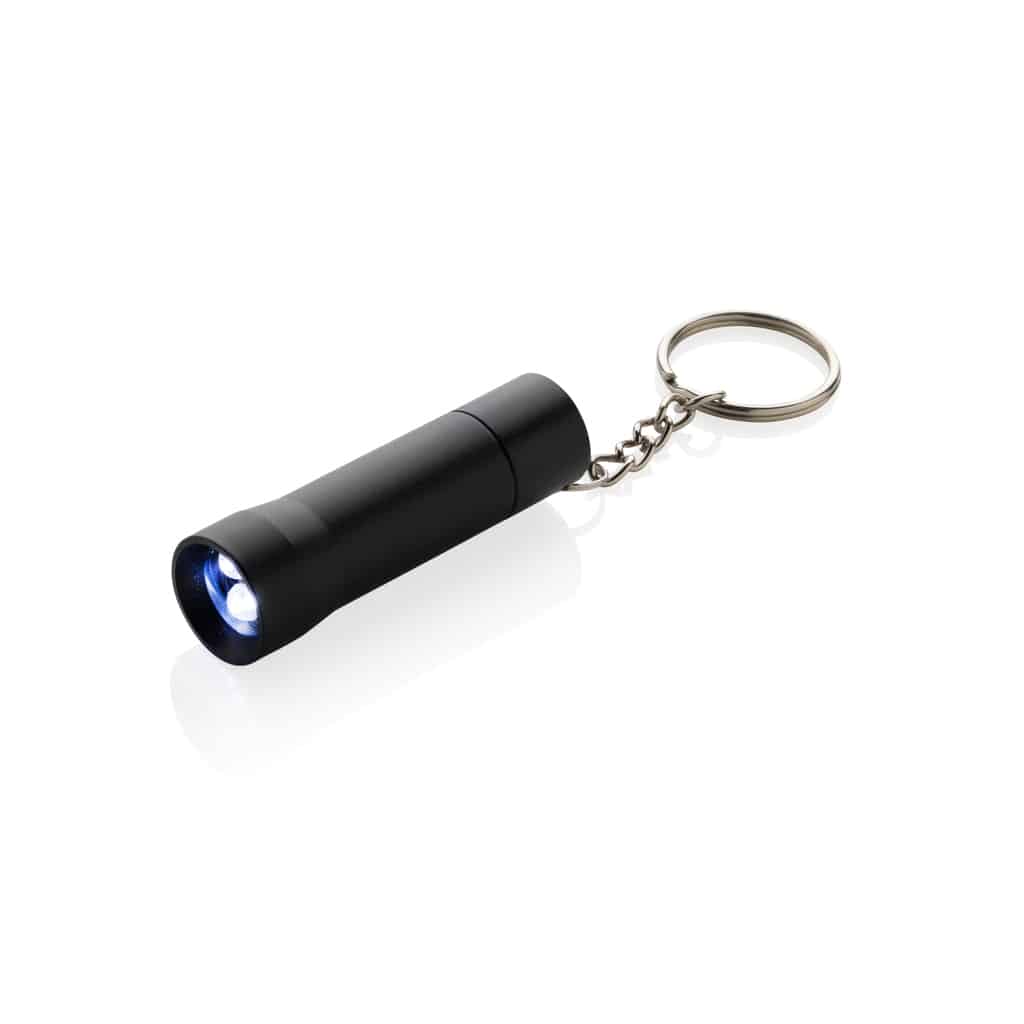 Porte-clés torche en aluminium recyclé RCS Flash