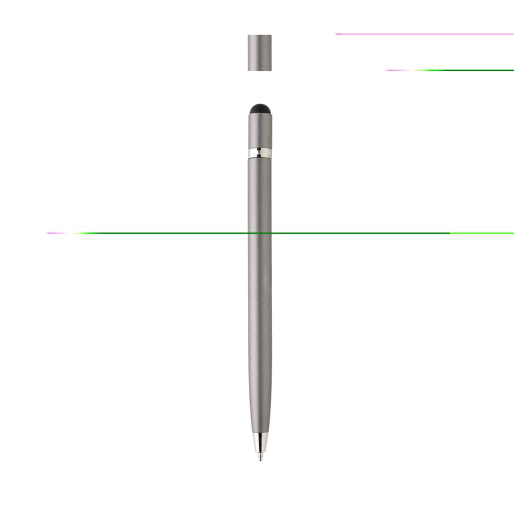 Stylo stylet en métal épuré