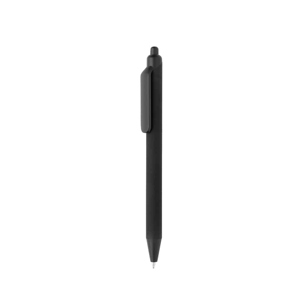 Stylo avec finition gomme en ABS recyclé certifié GRS Tide