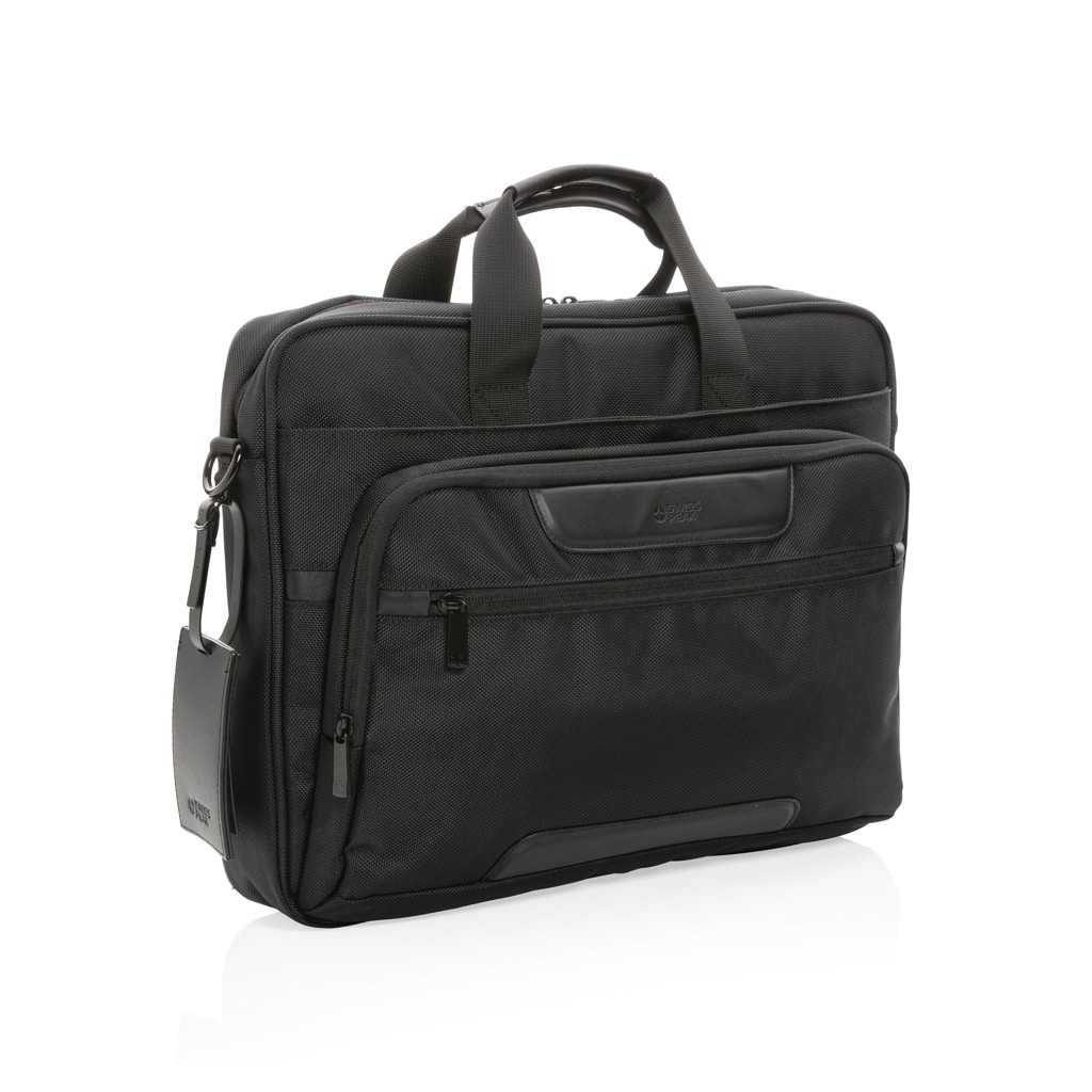 Sacoche ordinateur Swiss Peak rPET AWARE™ Voyager 15.6