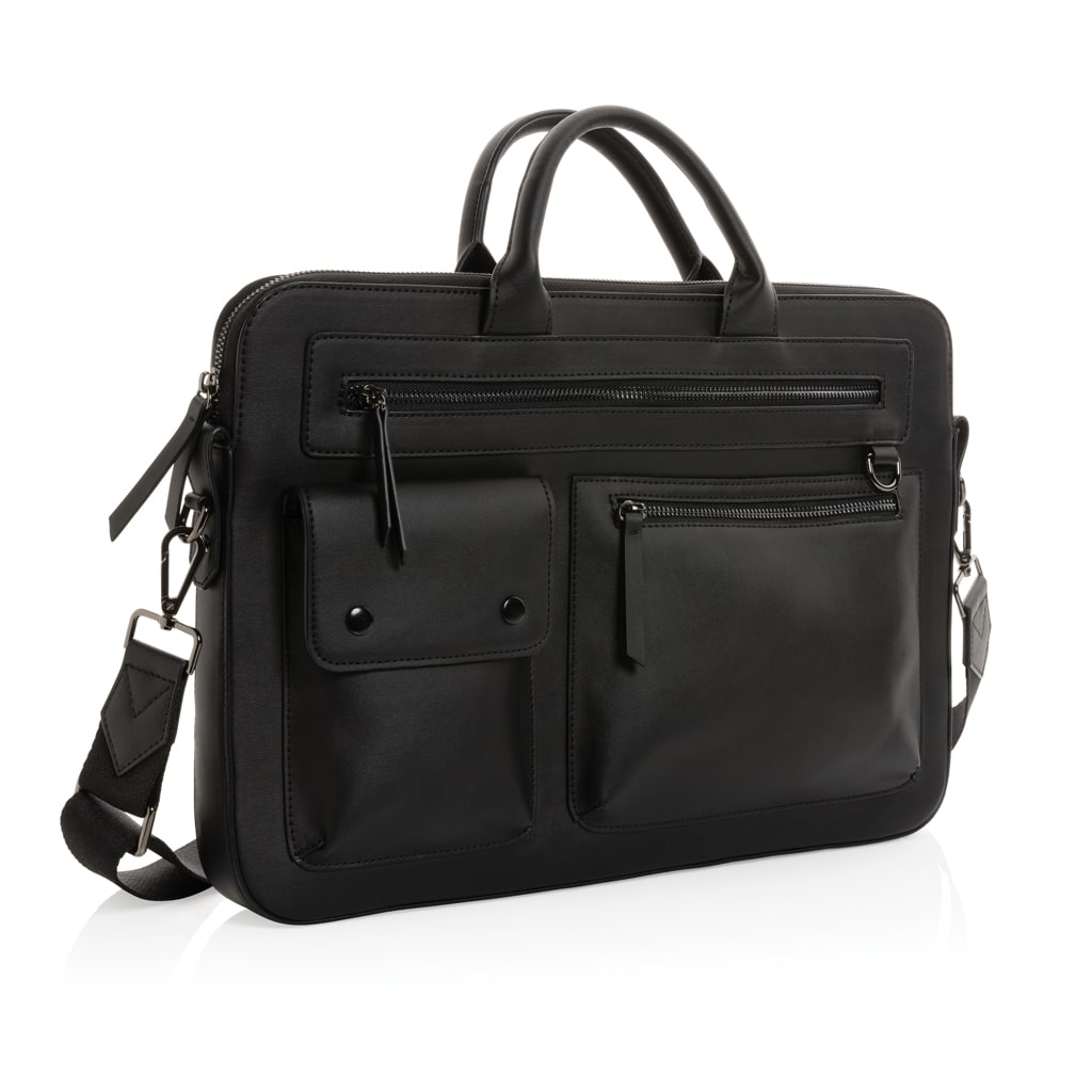 Sacoche ordinateur 14 » Swiss Peak en PU recyclé GRS