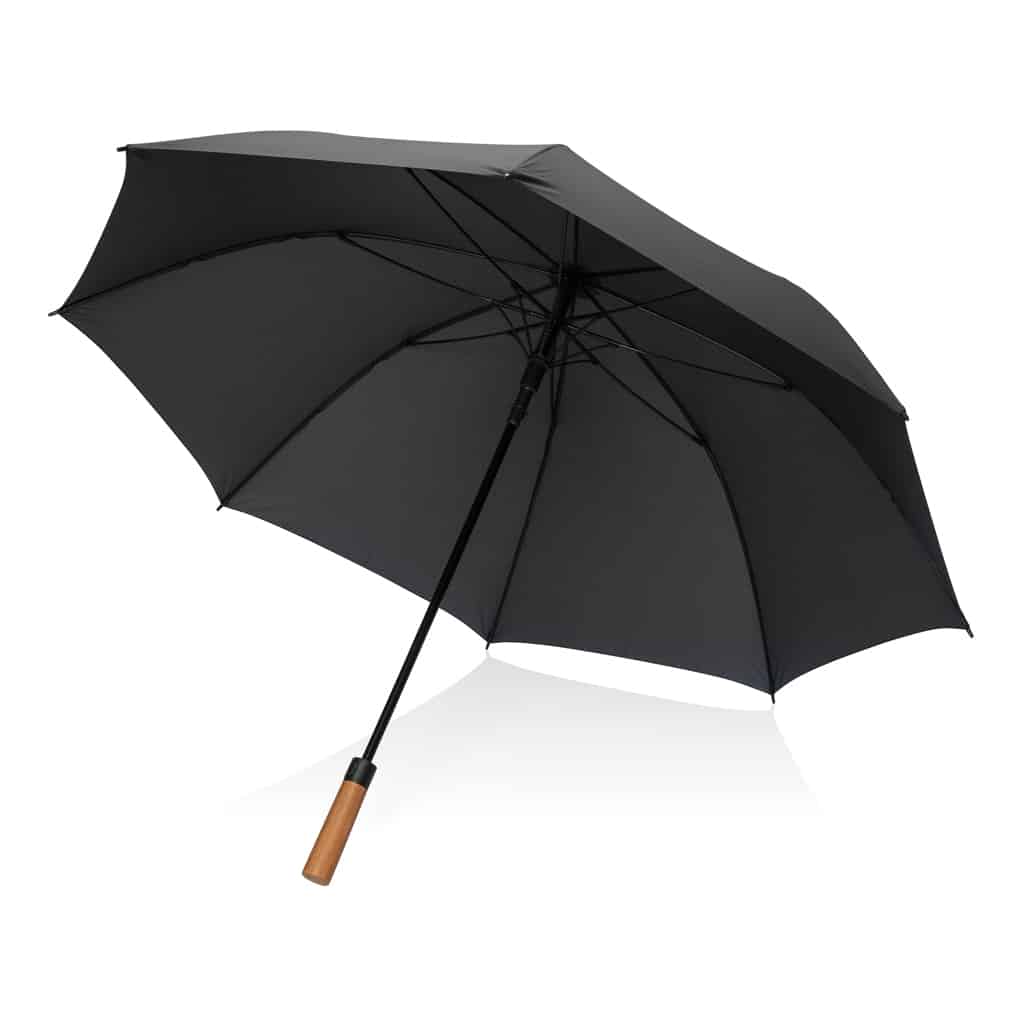 Parapluie 30&Prime; en rPET Aware™ et poignée en acacias